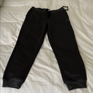 Black Jogger Sweatpants
